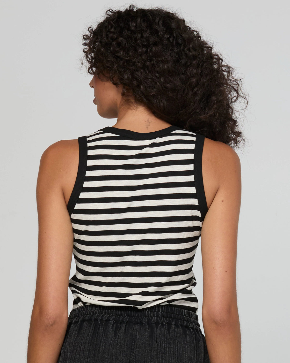 Bellissimo Tank Black/White