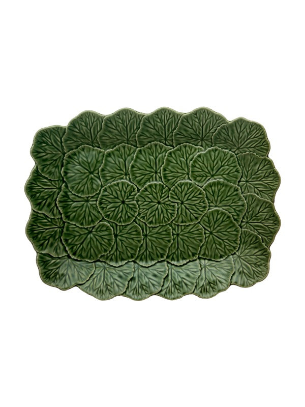 Geranium Relief Platter 39