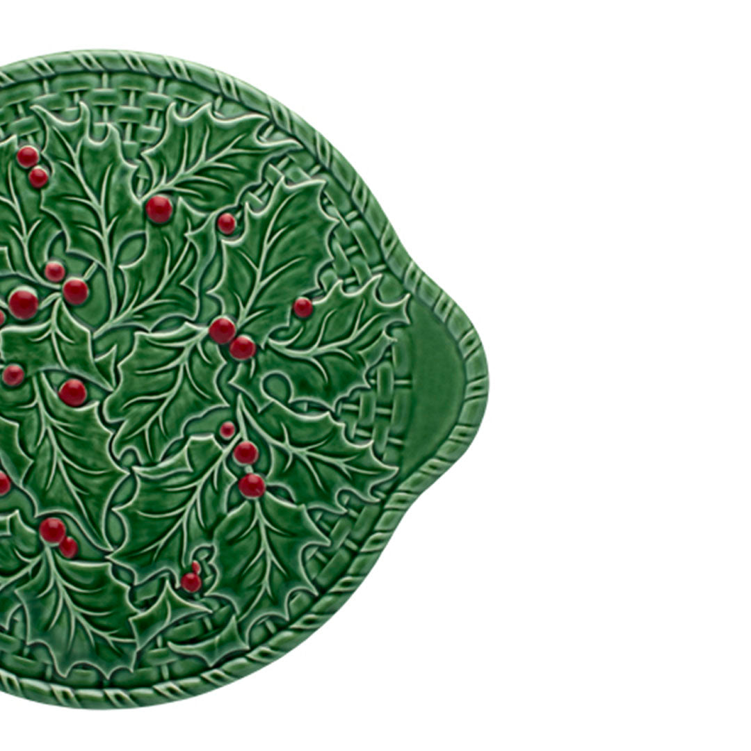 Due October Holly Tart  Plate  36