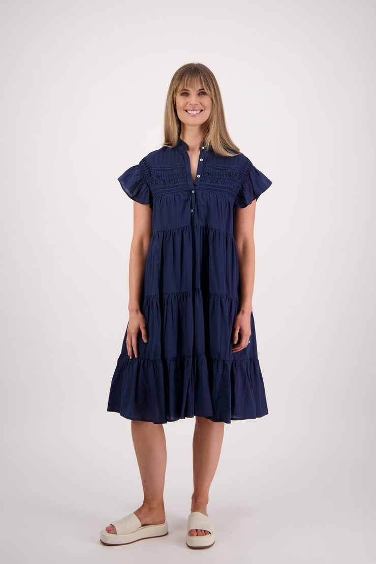 Sonia Dress - Navy