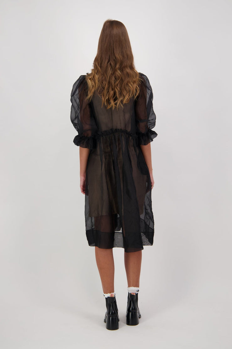 Briarwood Celine Silk Dress - Khaki