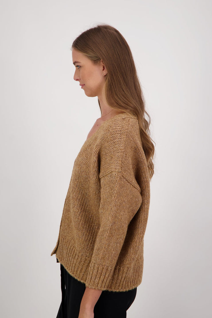 Briarwood Dacey Cardi - Camel Was $349 Now