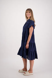 Sonia Dress - Navy
