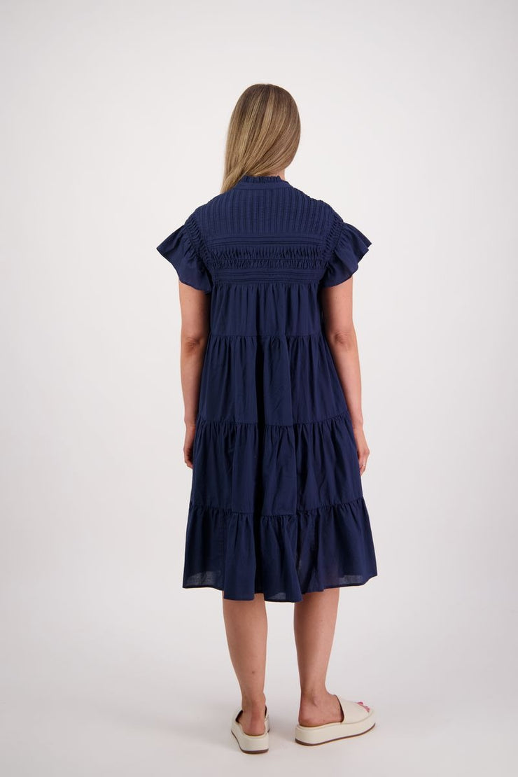 Sonia Dress - Navy