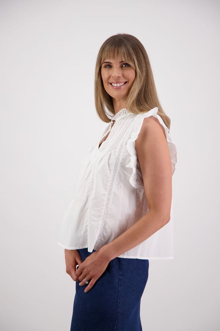 Susan Top - White