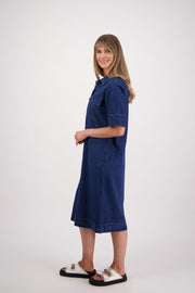 Sutton Dress - Denim