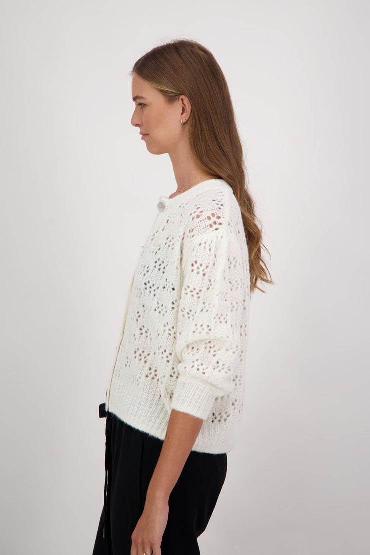 Briarwood Dotty Cardi - Ivory