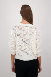 Briarwood Dotty Cardi - Ivory