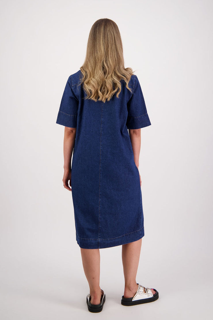 Sutton Dress - Denim