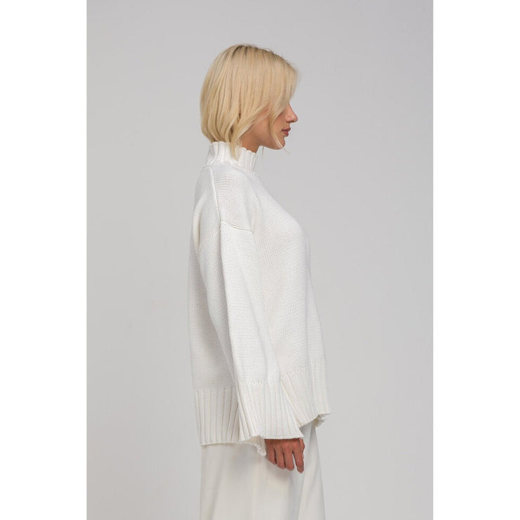 Bring It Back Jumper - White