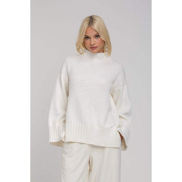 Bring It Back Jumper - White