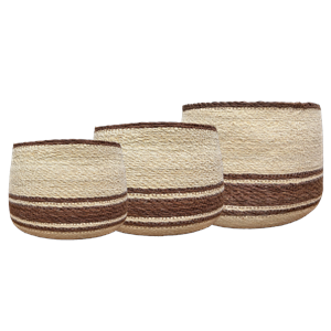 Eloise Bulb Basket - Pecan