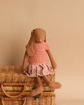 Maileg Bunny Size 3 - Brown Shirt & Skirt