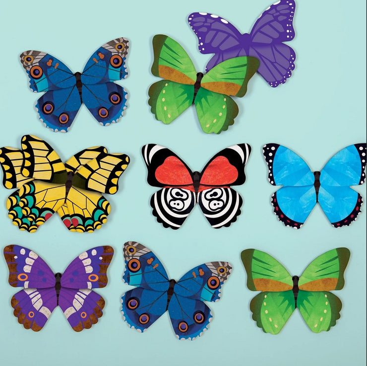 Butterflies Shaped Memory Match Game
