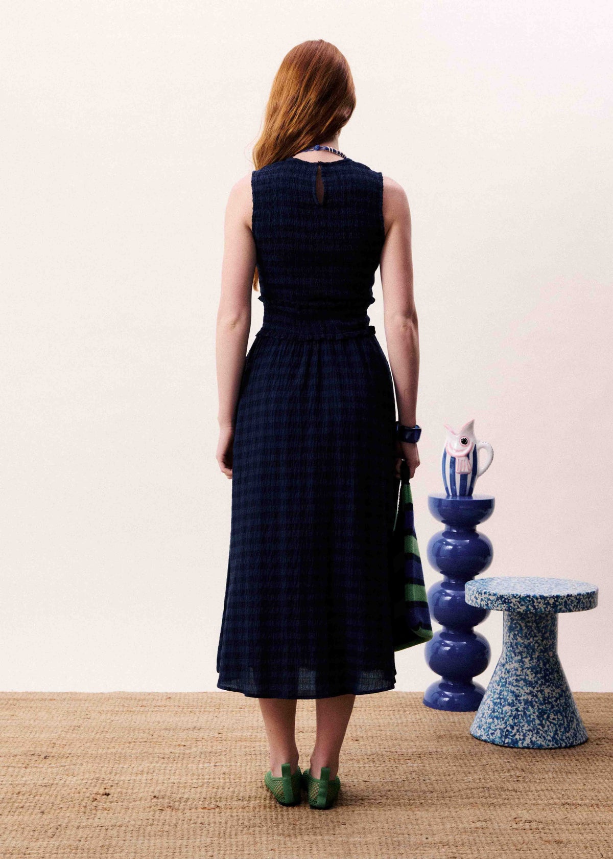 Saquarema Dress - Bleu Marine
