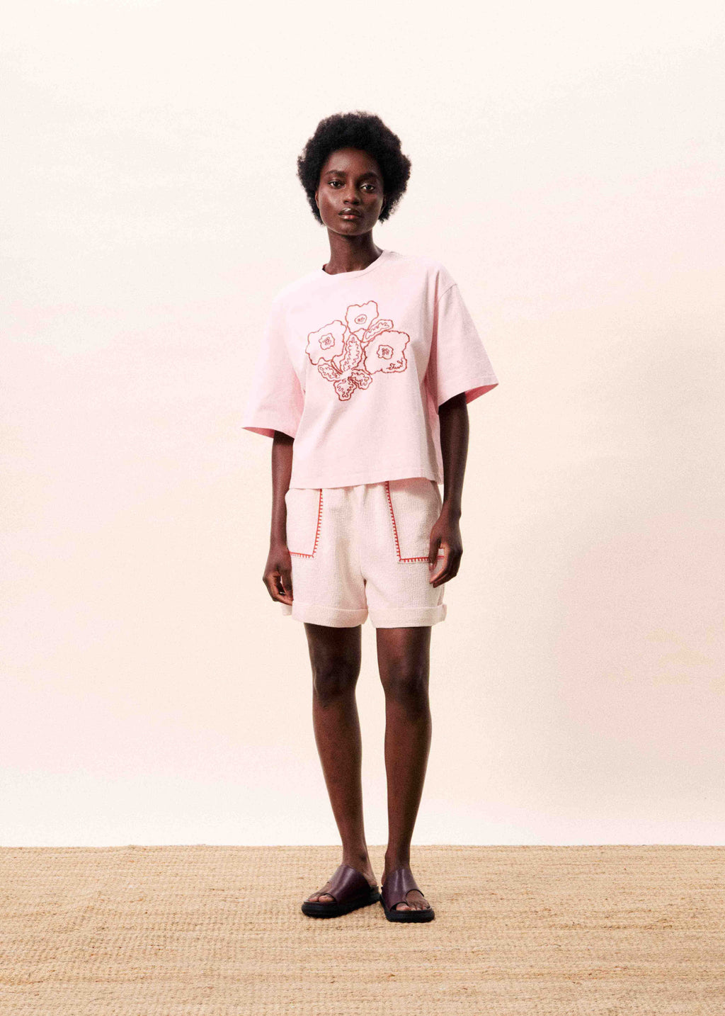 Lolite T Shirt - Rose Pale