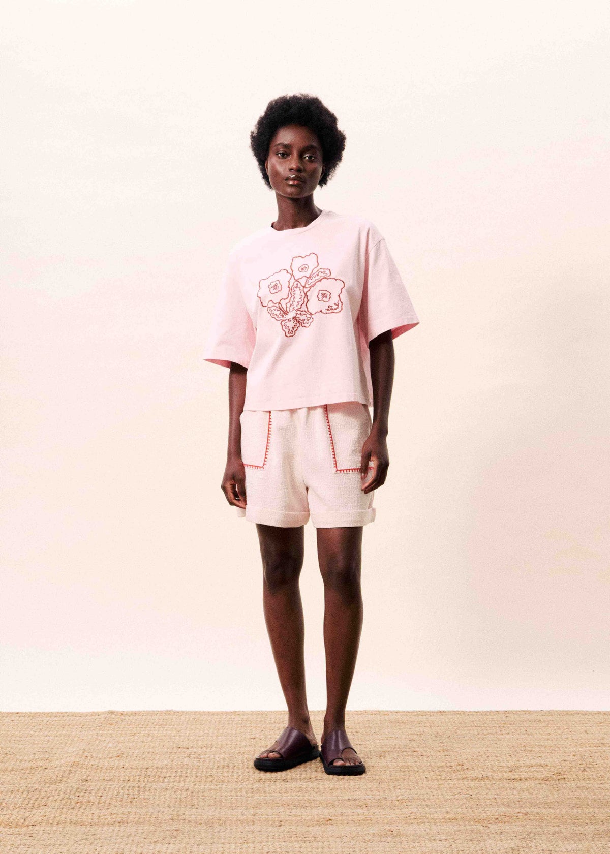 Lolite T Shirt - Rose Pale