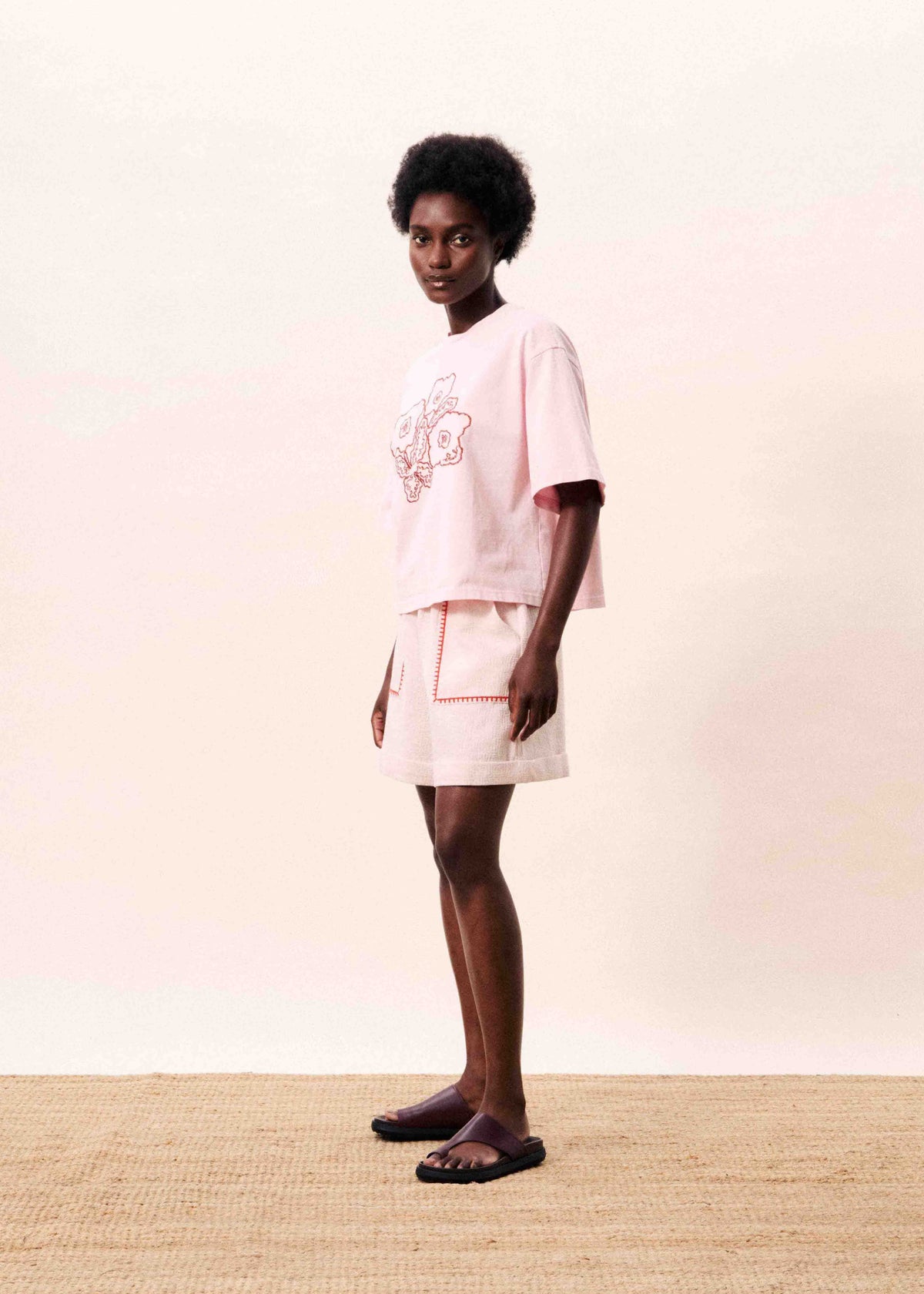 Lolite T Shirt - Rose Pale