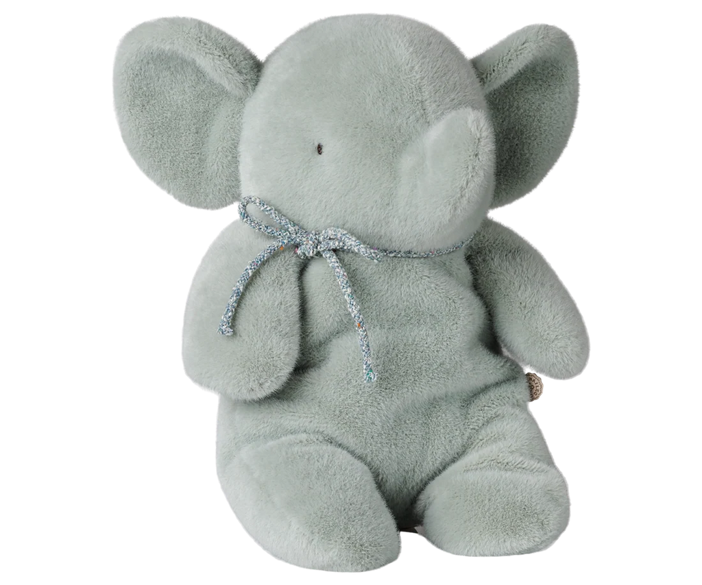 Maileg Elephant Plush - Medium Soft Mint
