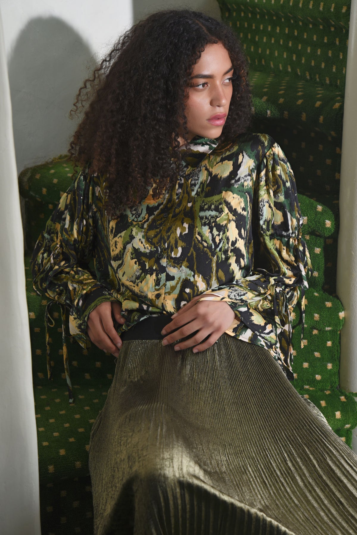 Coop - Pleats & Thank You Skirt - Gold