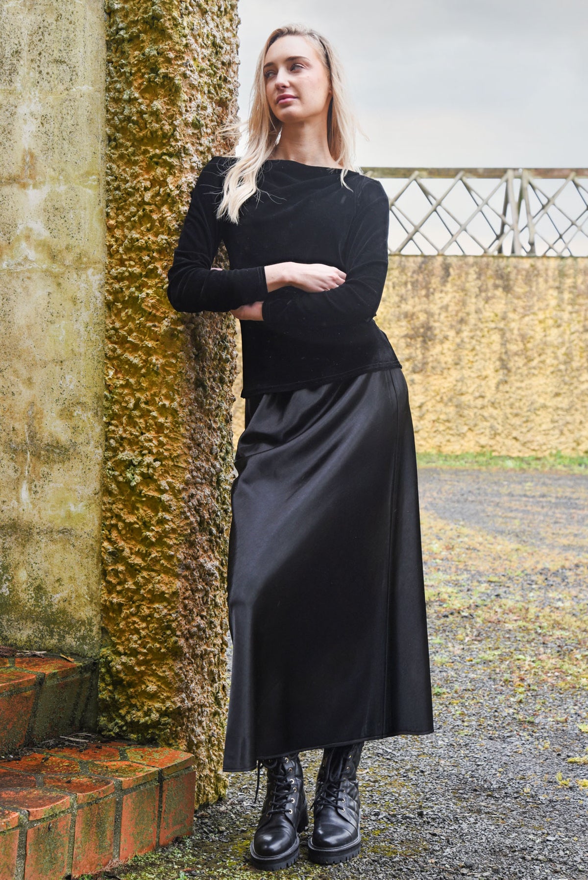 Coop - Bias The Way Skirt - Black Was $299.90 NOW