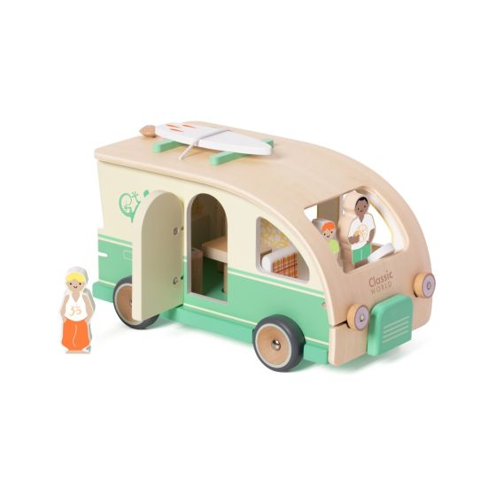 Wooden Camper Van Car