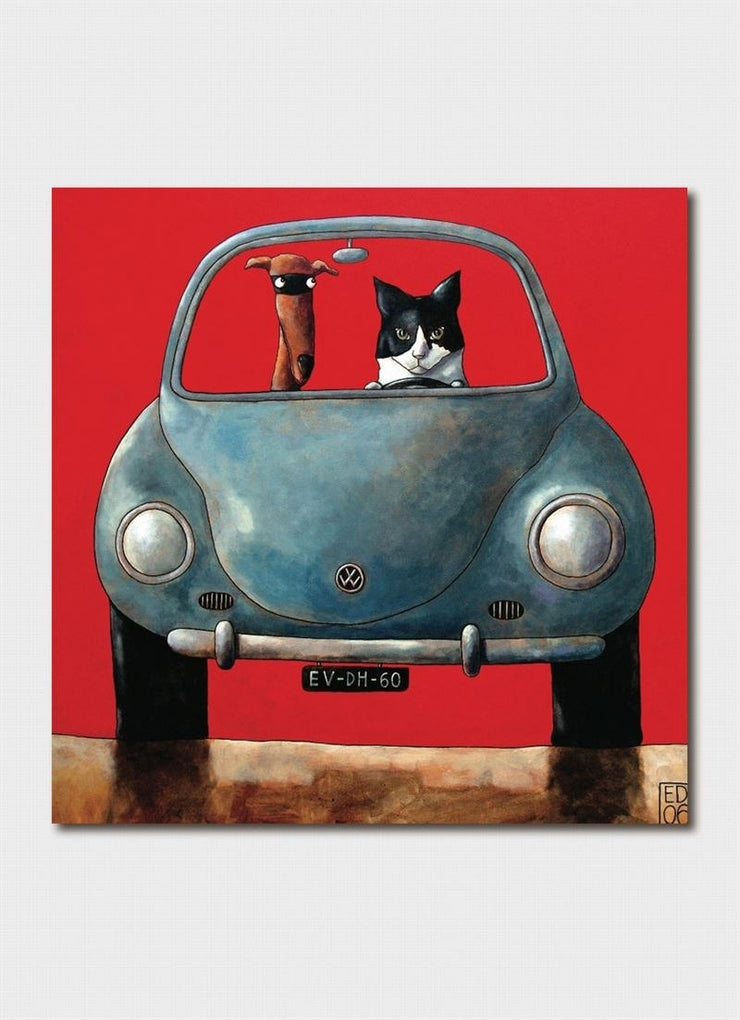 Cat & Dog Card