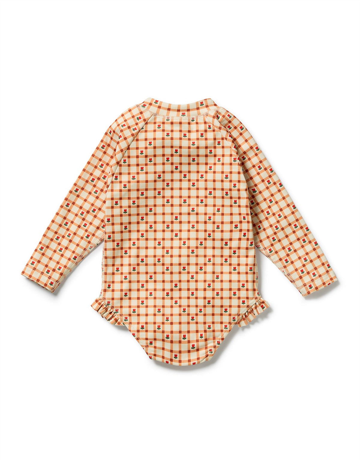 Checkerberry Long Sleeved Swimsuits