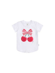 Cherry Pie Tee - White