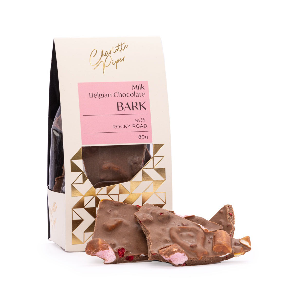 Chocolate Bark -  Milk Chocolate Rocky Road