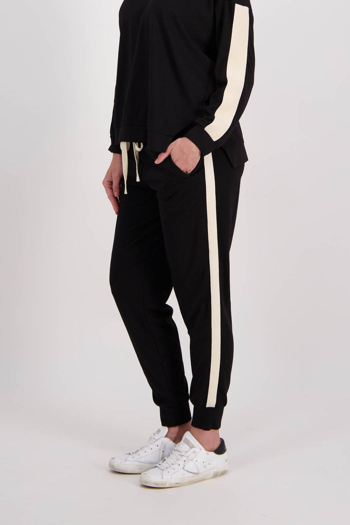Briarwood Claudia Pants - Black/White Last One