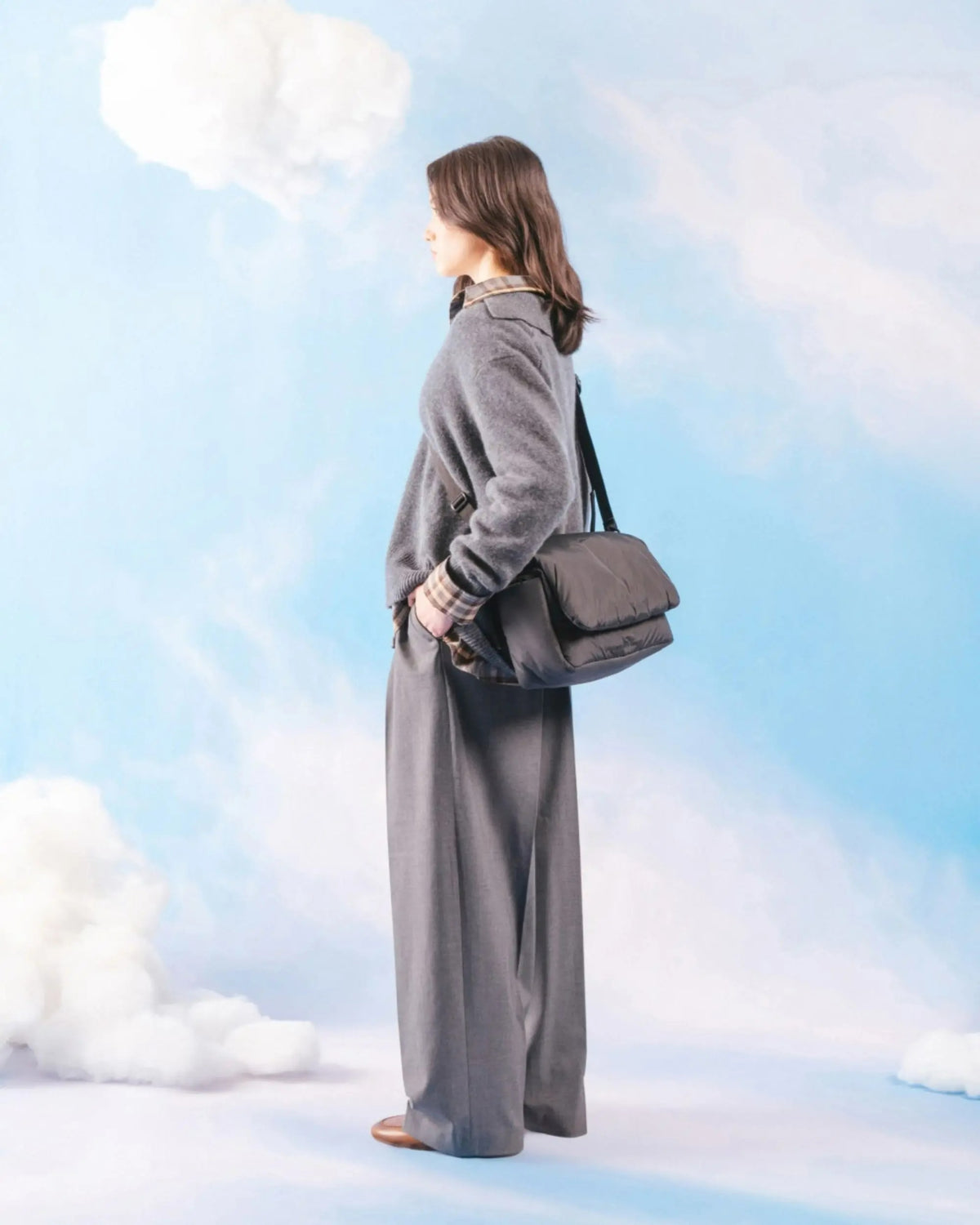 Cloudform Crossbody Bag - Black