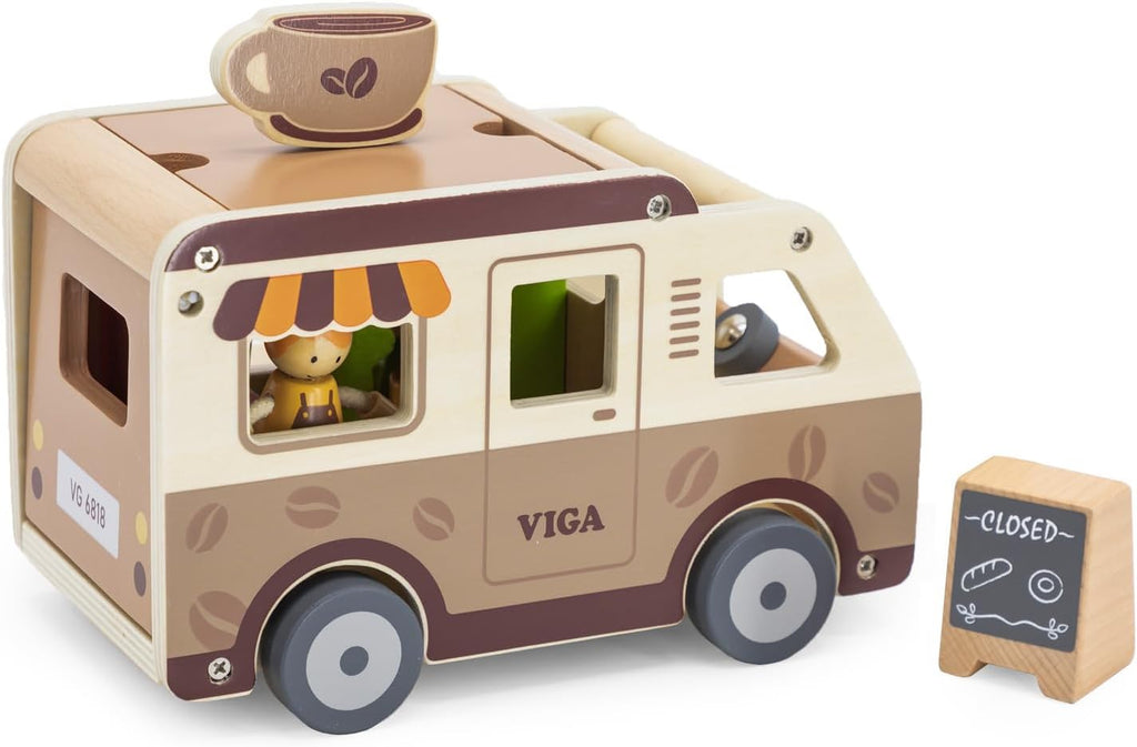 Wooden Coffee Truck