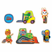 Construction Site - Floor Puzzle