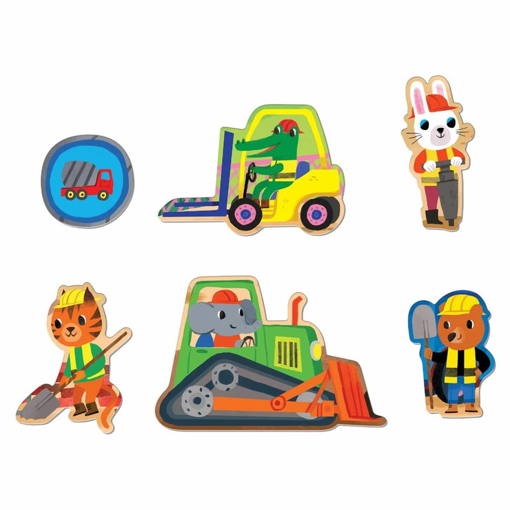 Construction Site - Floor Puzzle