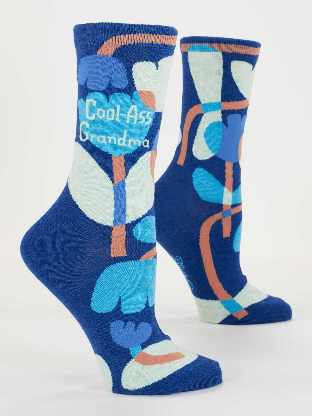 Womens Crew Socks - Cool Ass Grandma