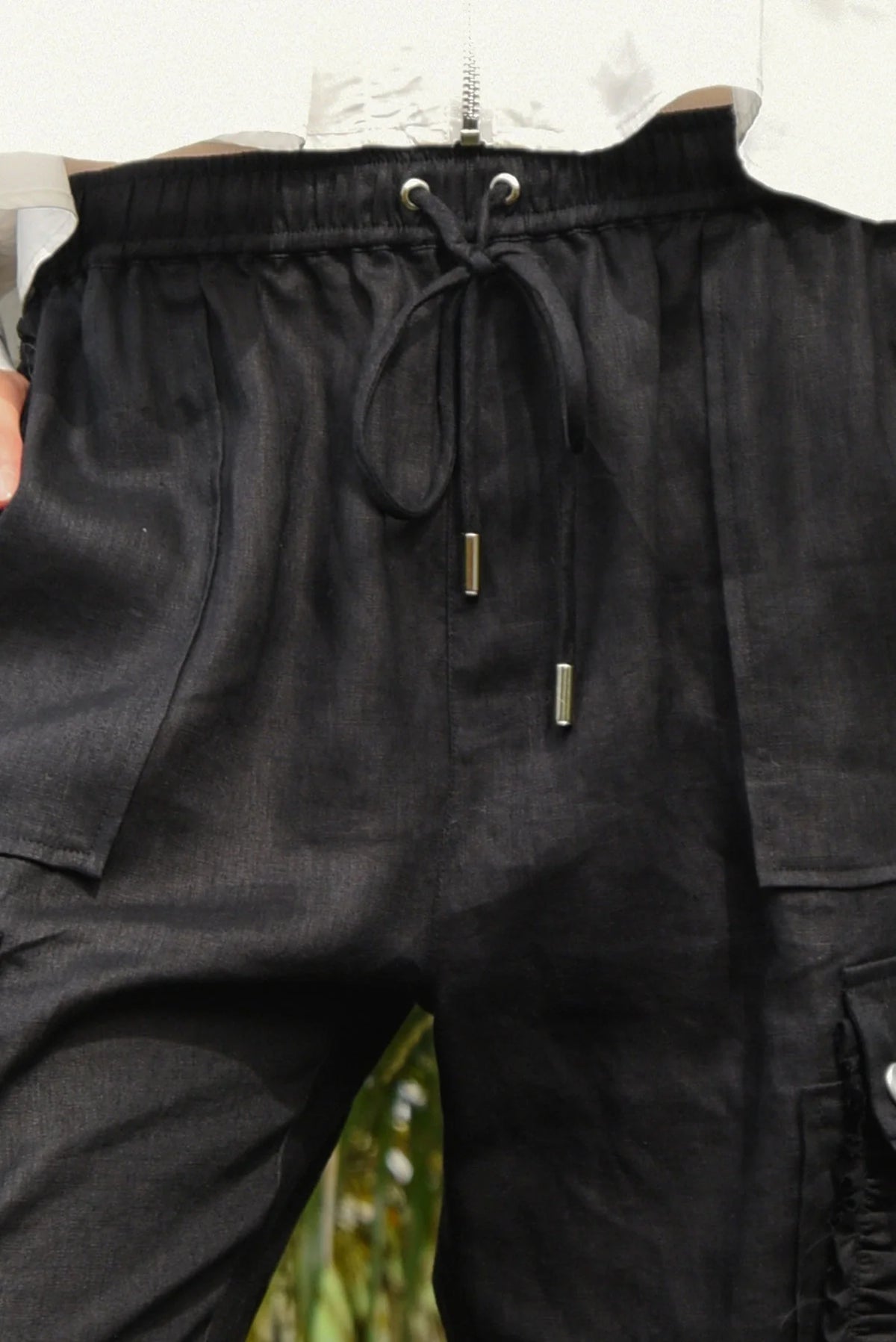 Coop Linen On The Edge Trousers - Black