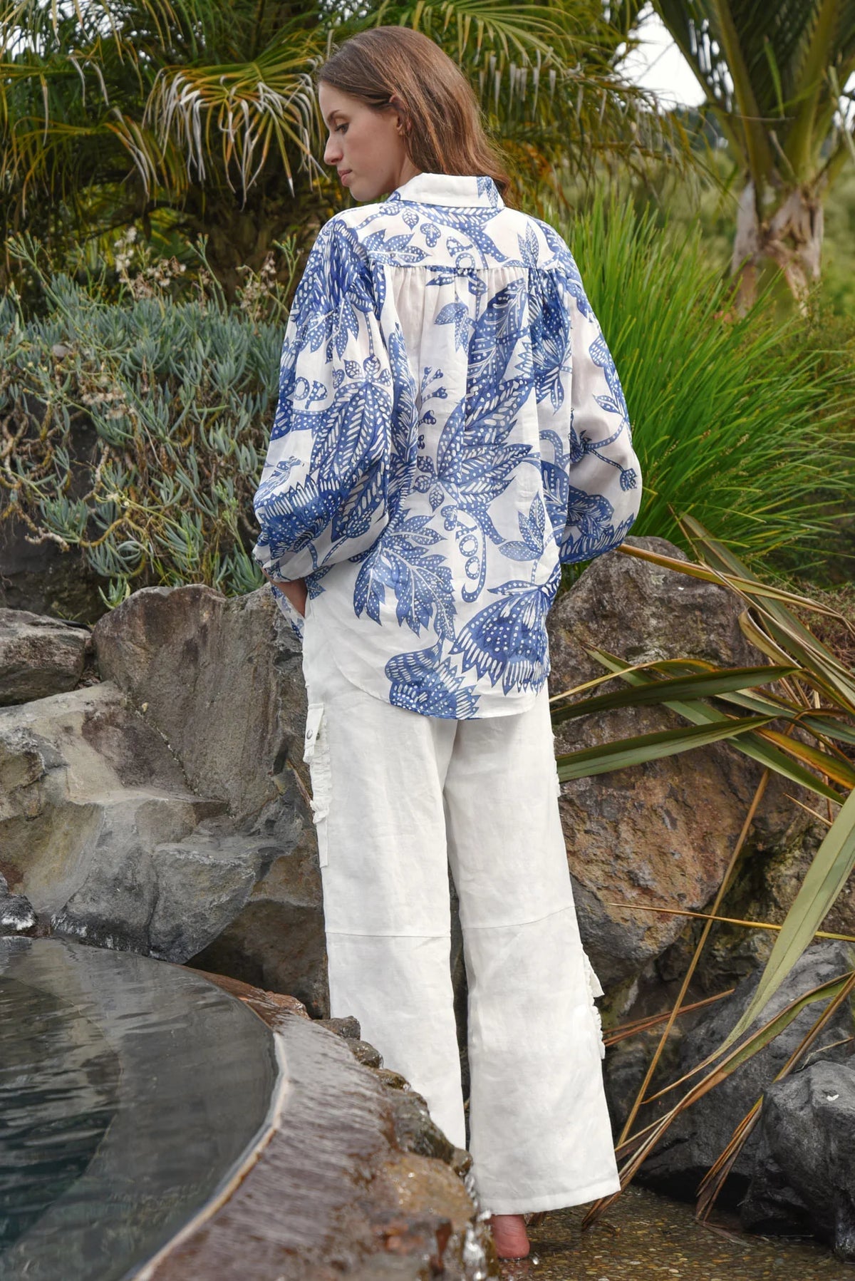 Coop Linen On The Edge Trousers - White