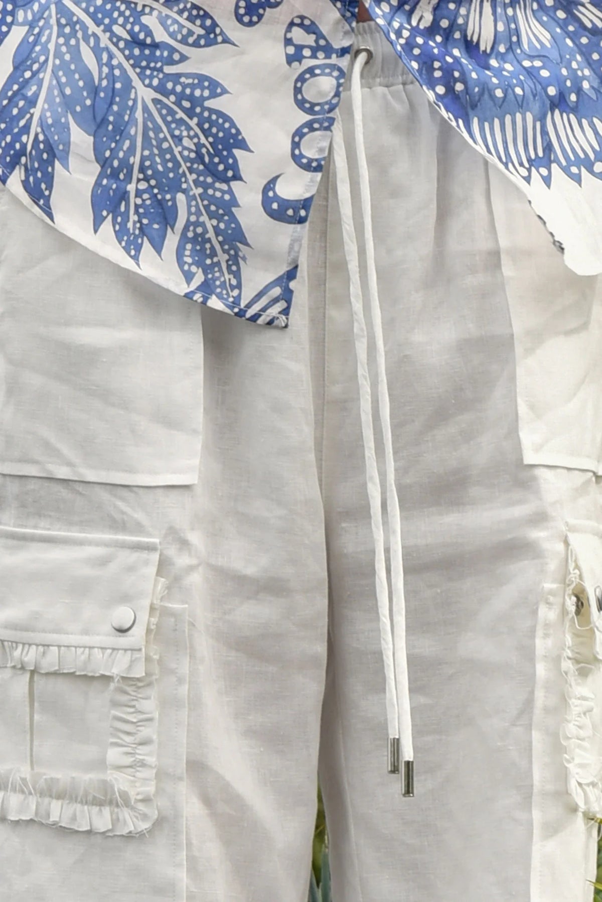 Coop Linen On The Edge Trousers - White