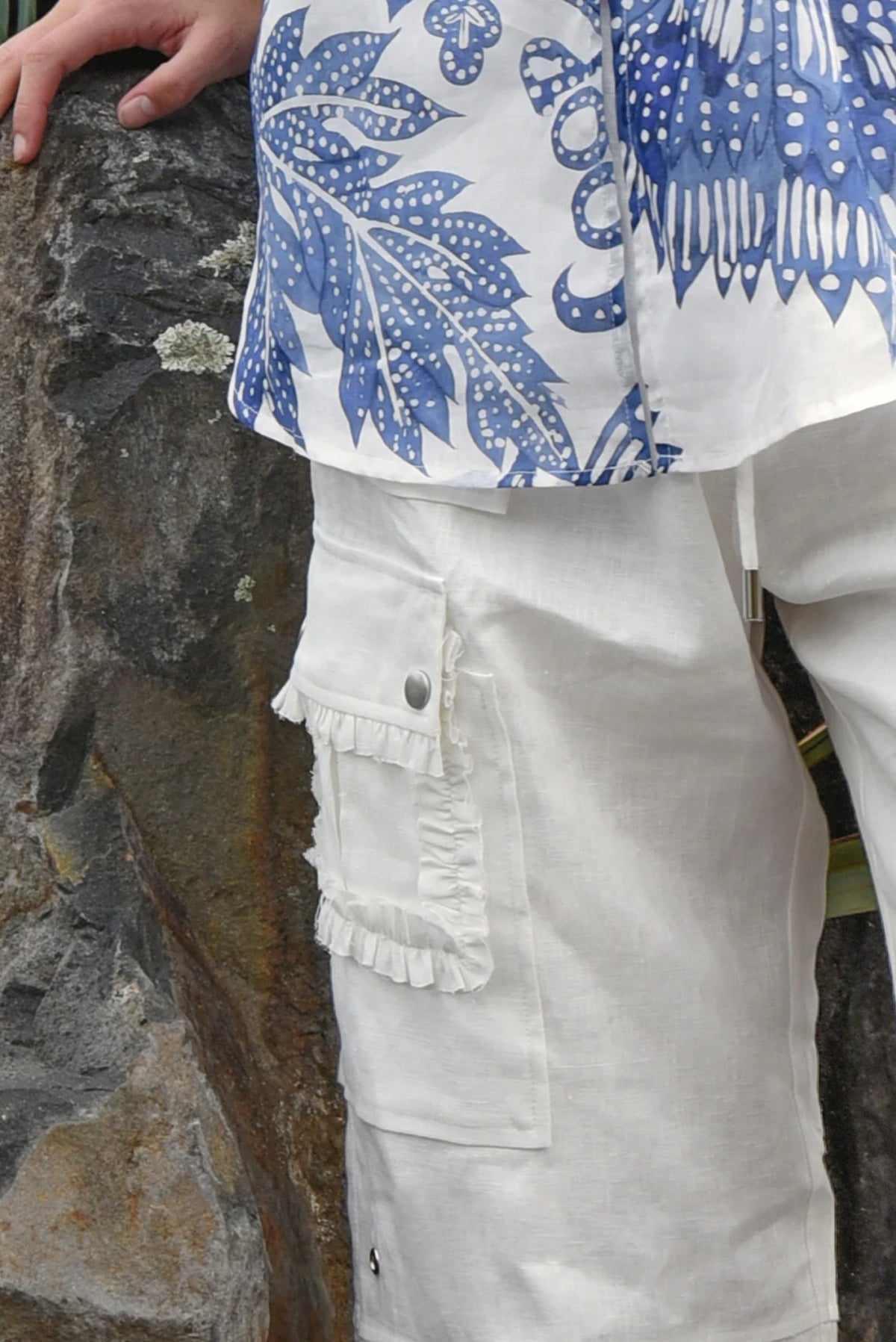 Coop Linen On The Edge Trousers - White