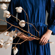 Alpaca Organic Cotton Garland Stitch Pile Socks