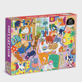 Cozy Cat Club 1000 Piece Puzzle