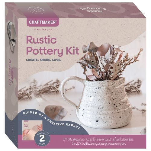 Craft Maker Rustic Pottery Kit