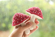 Crochet Toadstool Rattle