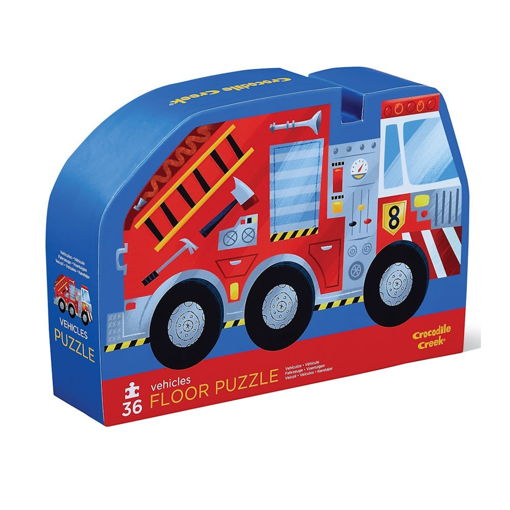 Vehicles Floor Puzzle - Fire Truck 36 pce
