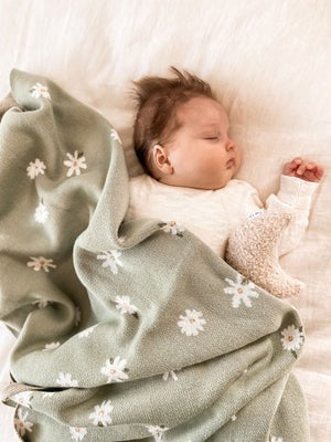 Daisy Organic Blanket