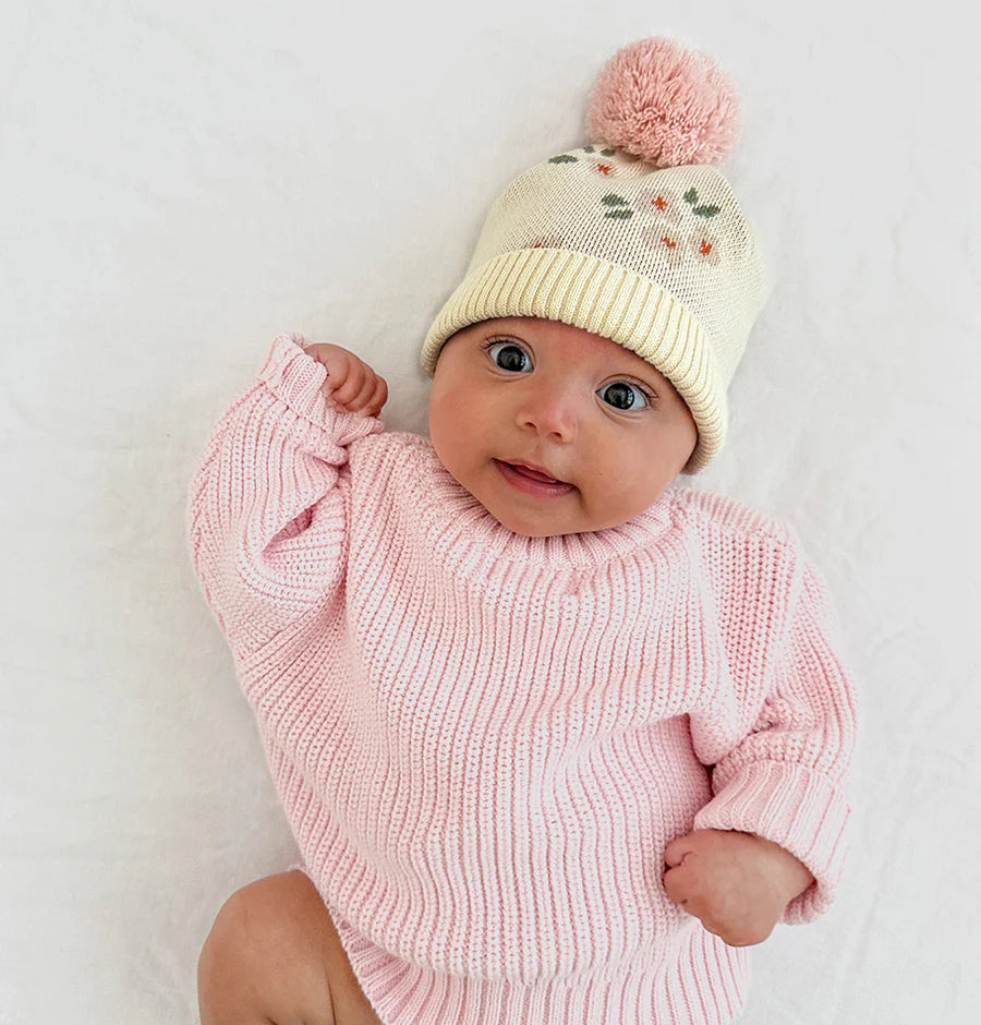 Beanie - Daisy Organic Cotton