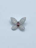 Diamante Brooch - Butterfly