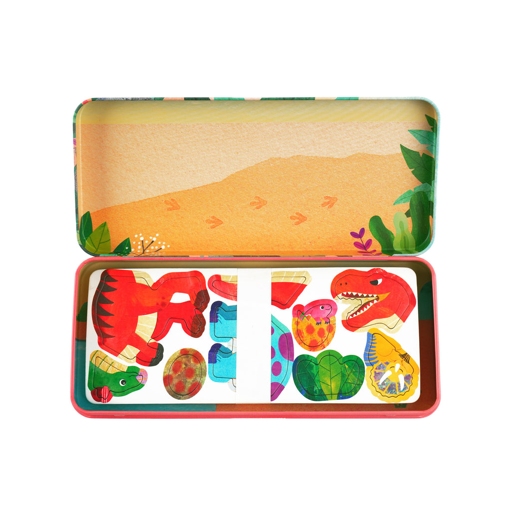 Magnetic Puzzle Box - Dinosaur Land