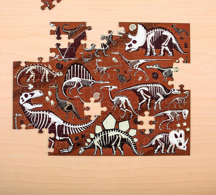 Dinosaur Dig 100pc Double Sided Puzzle